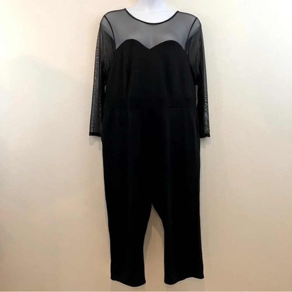 Torrid | Evening Out Black Romper - Picture 2 of 11